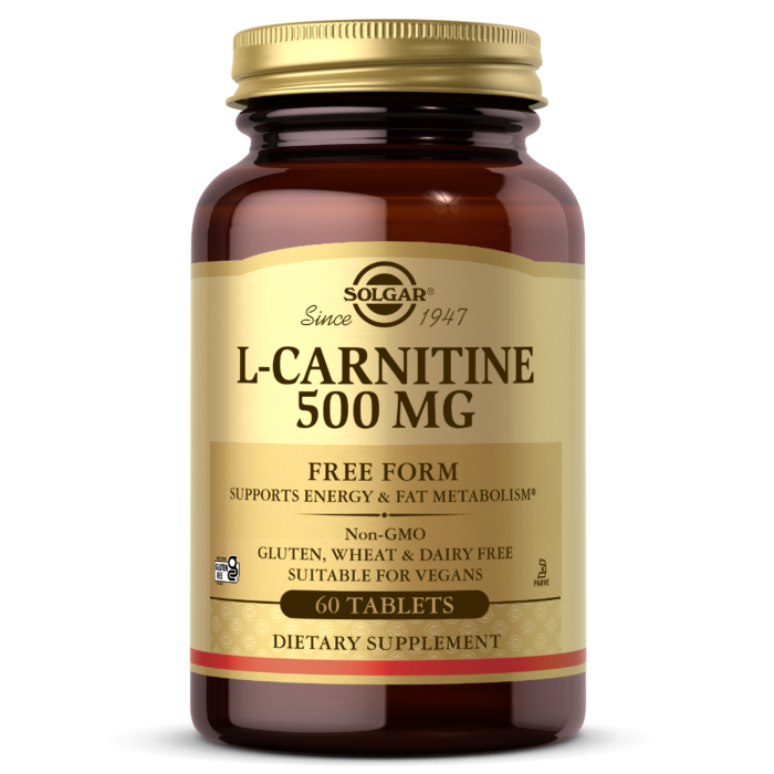 L-Carnitine 500 mg Tablets - General Health - Solgar