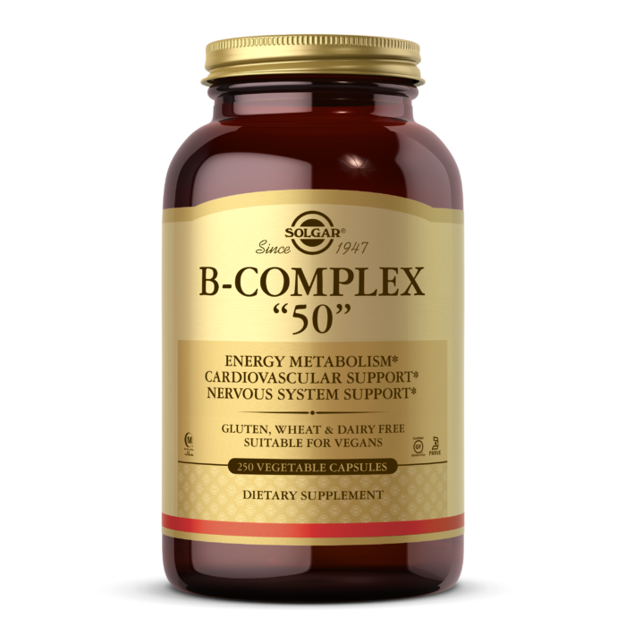B-Complex 50 Vegetable Capsules - General Health - Solgar