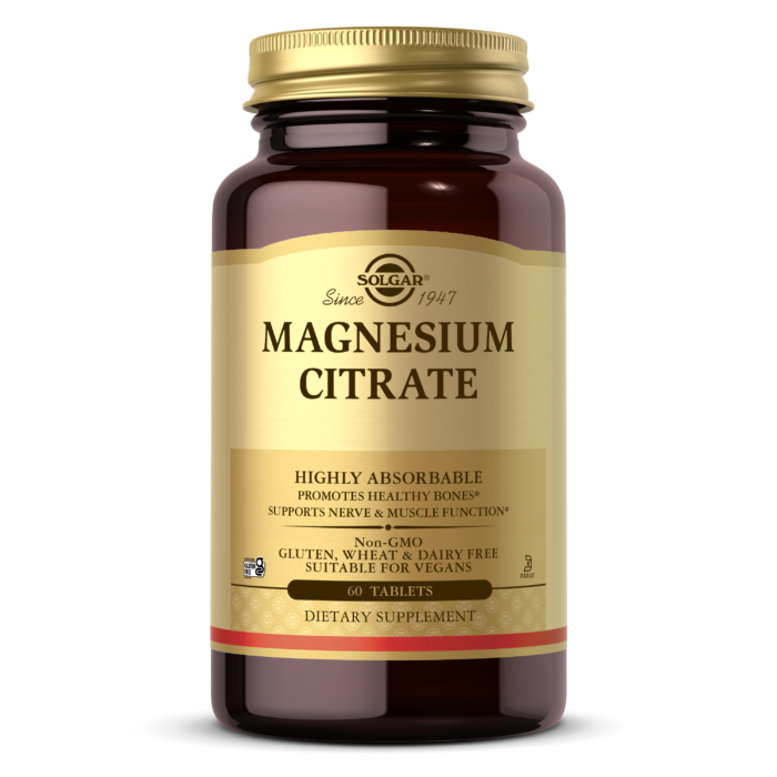 Magnesium Citrate Tablets Support - Solgar